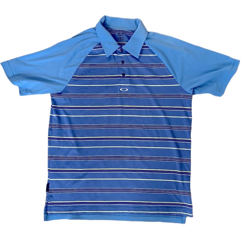 OAKLEY BLUE SHORT SLEEVE